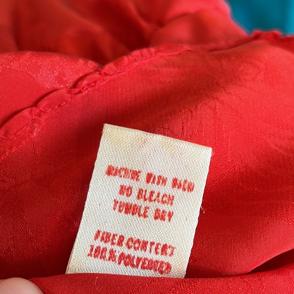 Vintage Red Iris Nighty - Picture 6 of 6